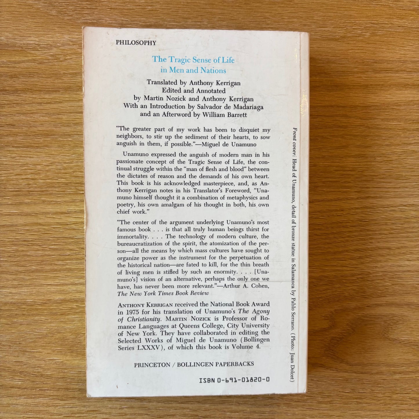 Miguel de Unamuno - The Tragic Sense of Life in Men and Nations