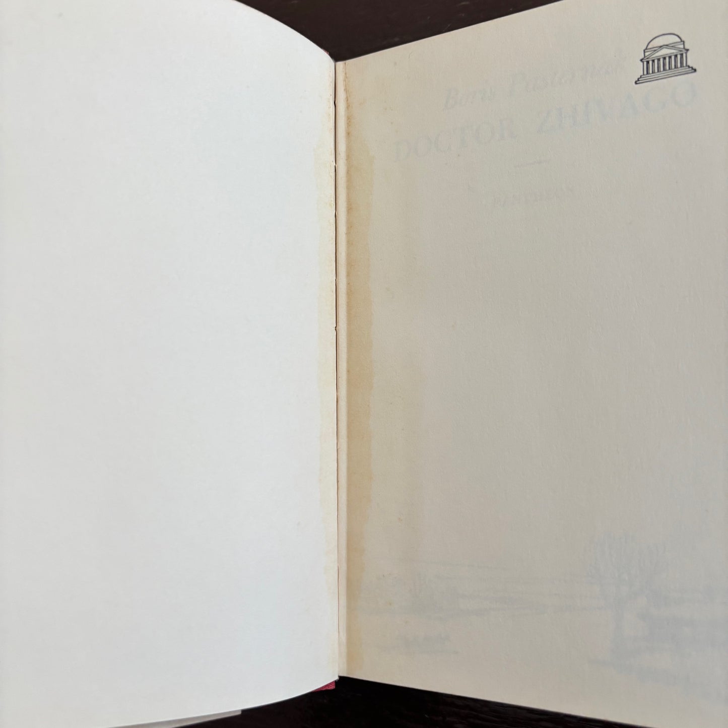 Boris Pasternak - Doctor Zhivago - First Edition Later Printing