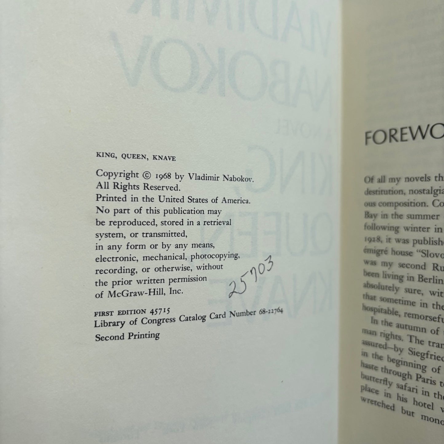 Vladimir Nabokov - King, Queen, Knave