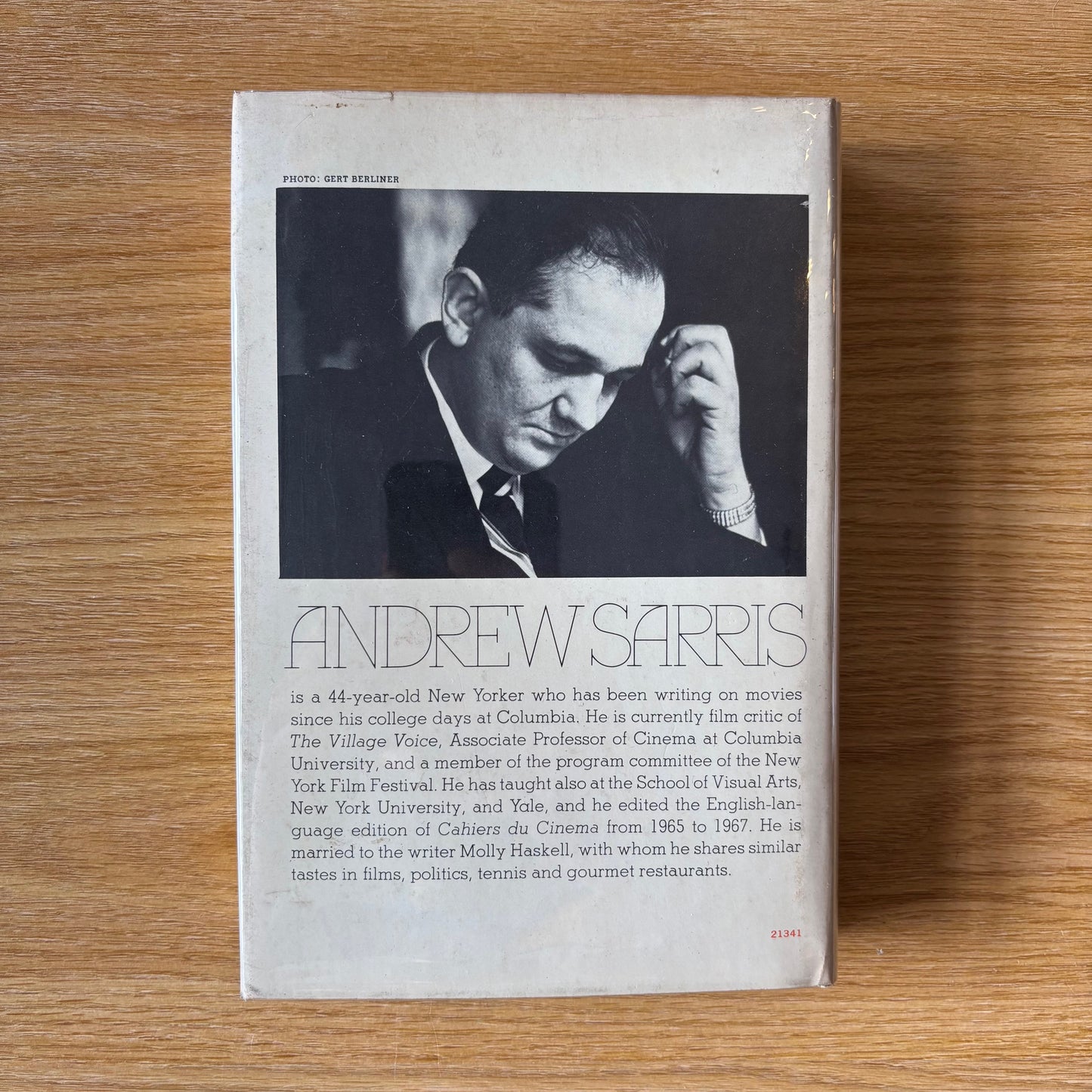 Andrew Sarris - The Primal Screen - First Edition