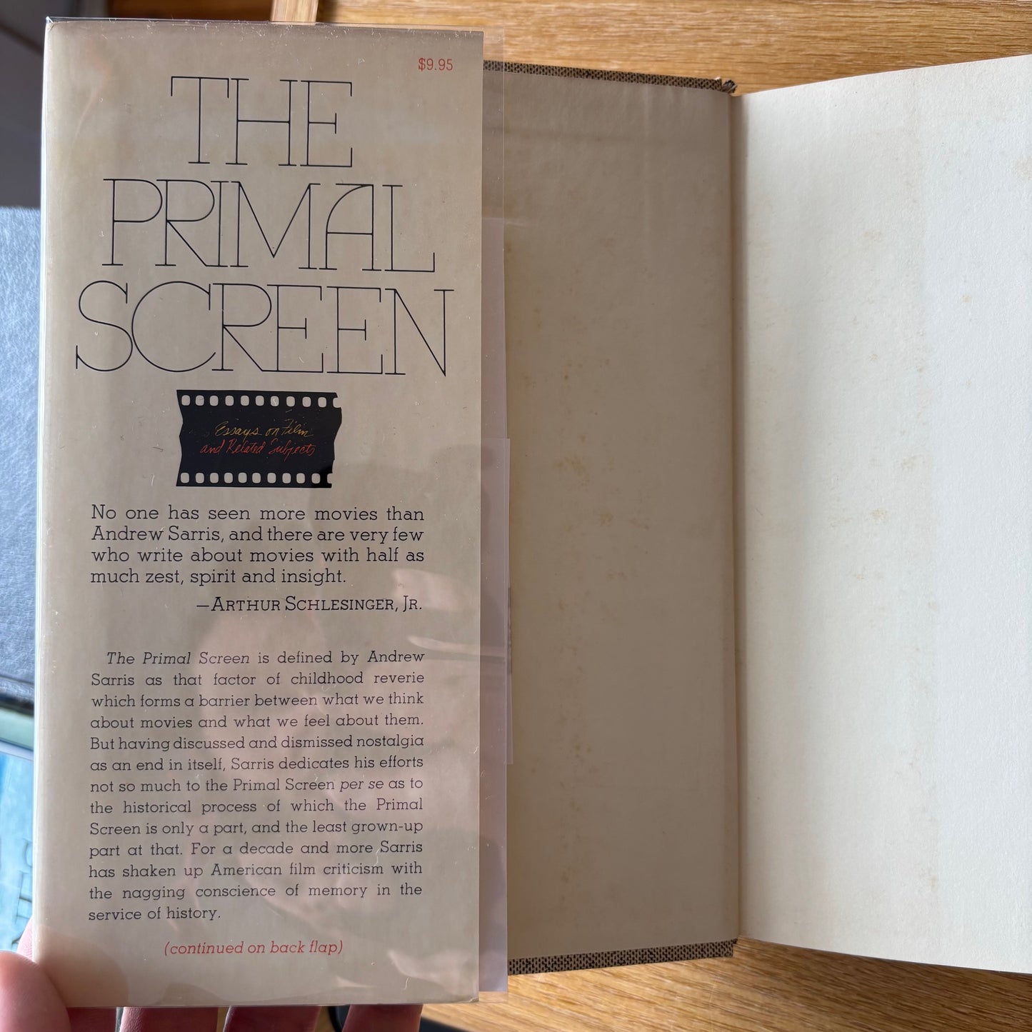 Andrew Sarris - The Primal Screen - First Edition