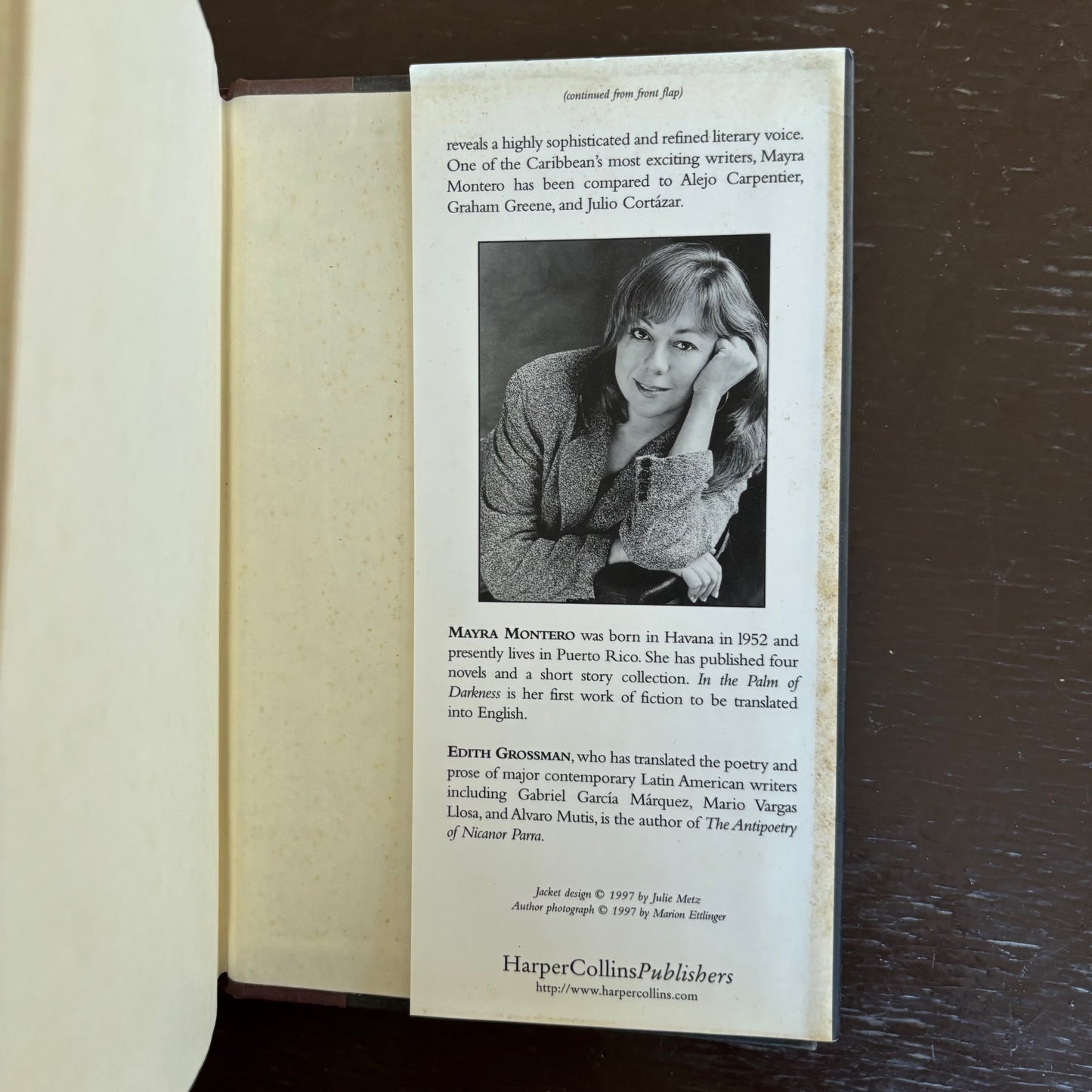 Mayra Montero - In the Palm of Darkness - First Edition