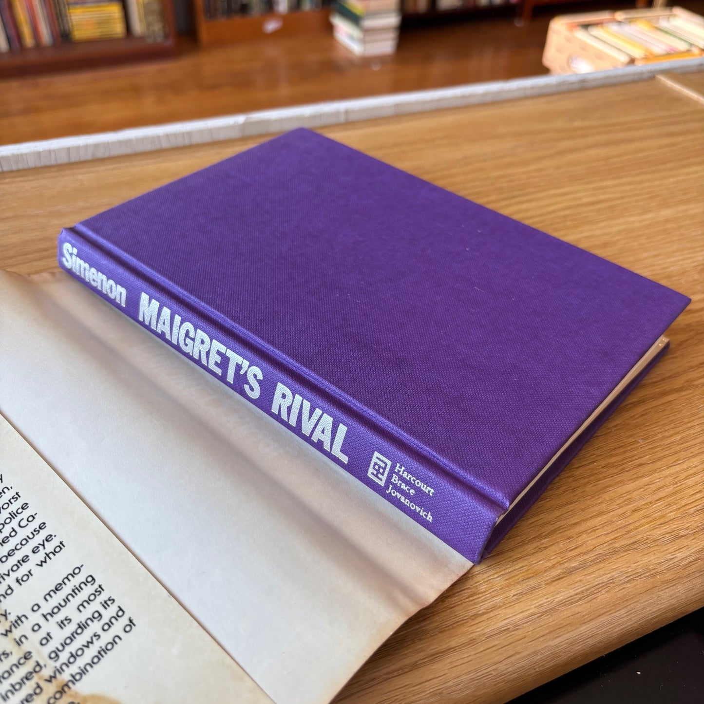 Georges Simenon - Maigret's Rival - First Edition