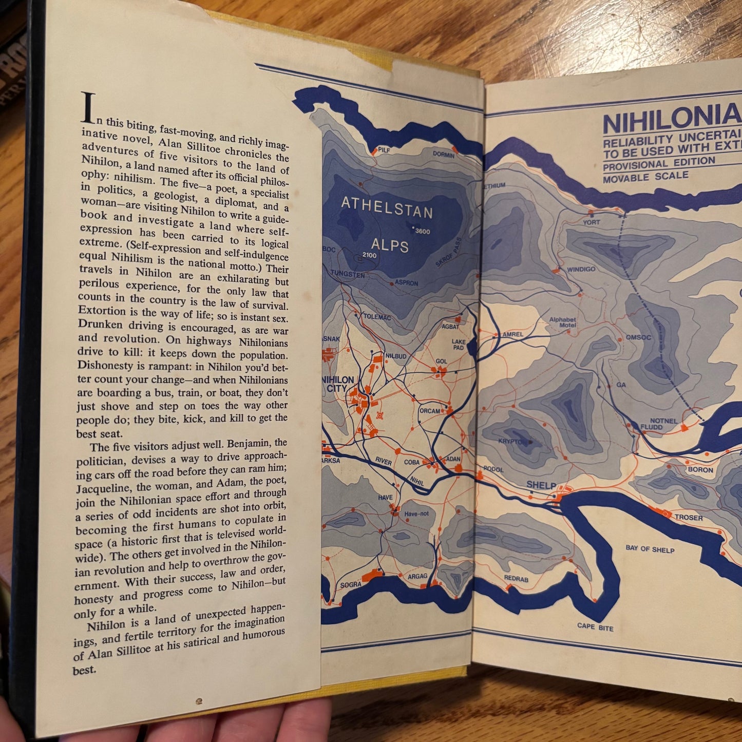 Alan Sillitoe - Travels in Nihilon - First Edition