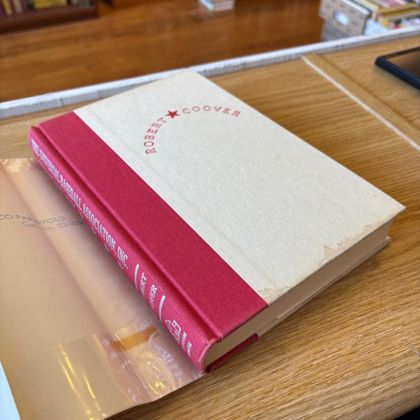 Robert Coover - The Universal Baseball Association, Inc. - First Edition