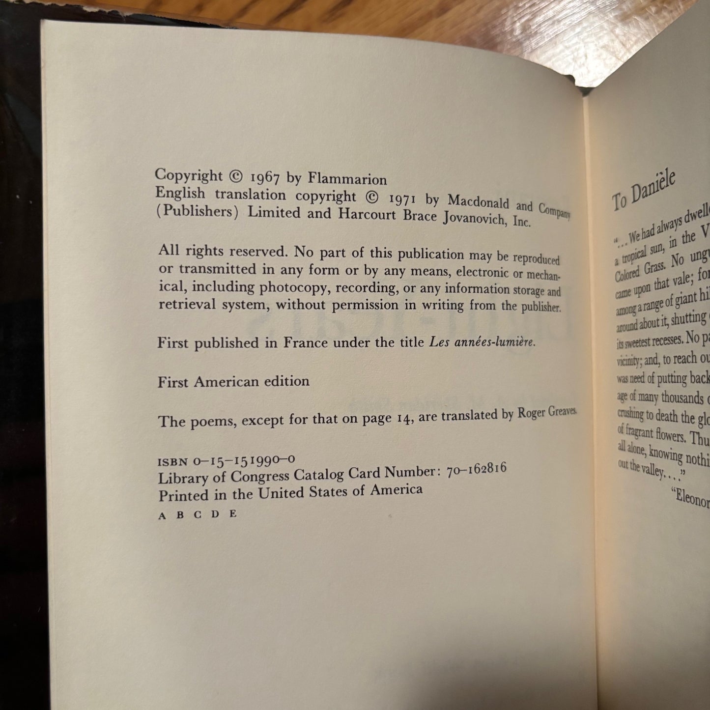 Rezvani - Light-Years - First Edition