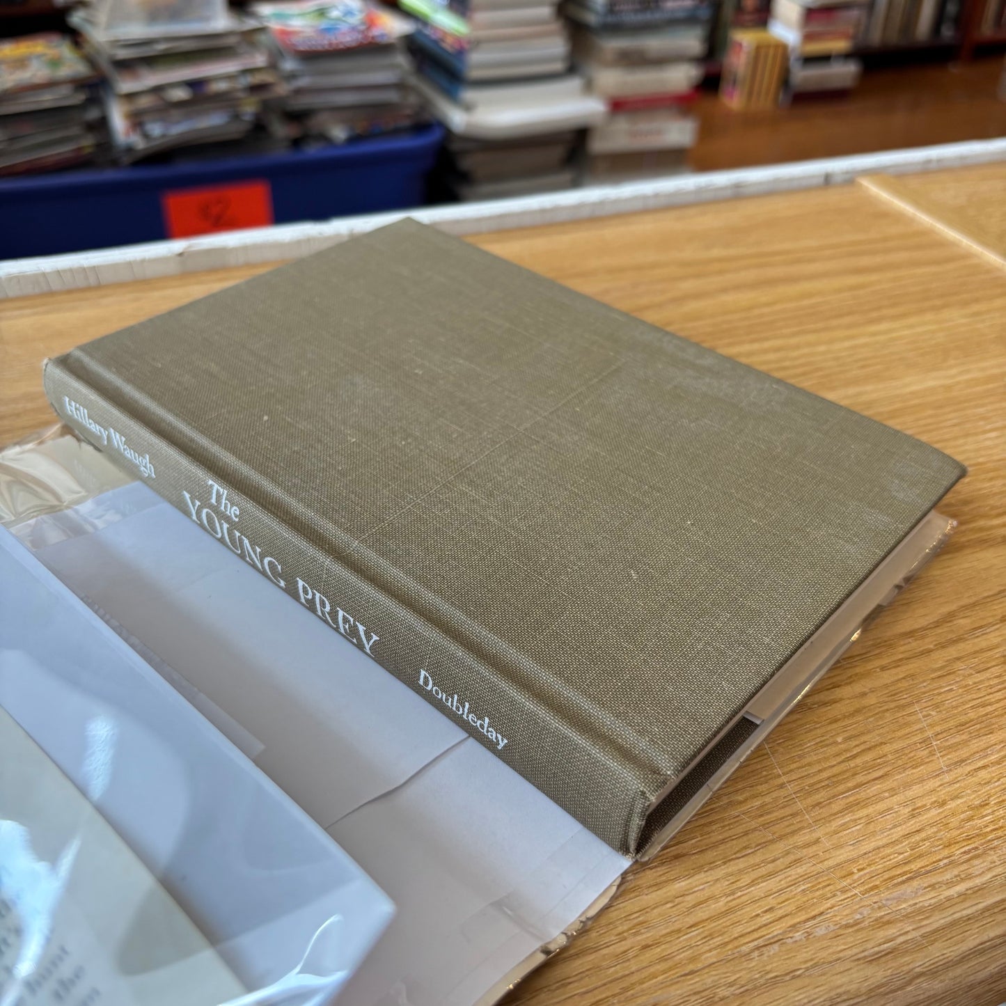 Hillary Waugh - Young Prey - Signed First Edition