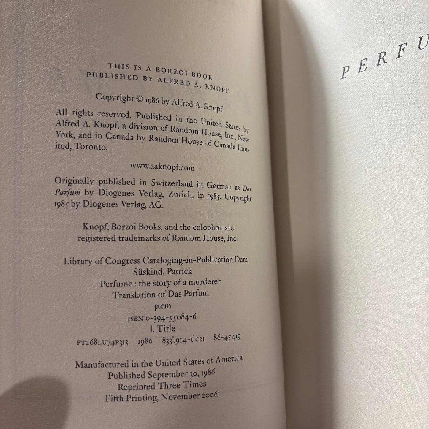 Patrick Suskind - Perfume