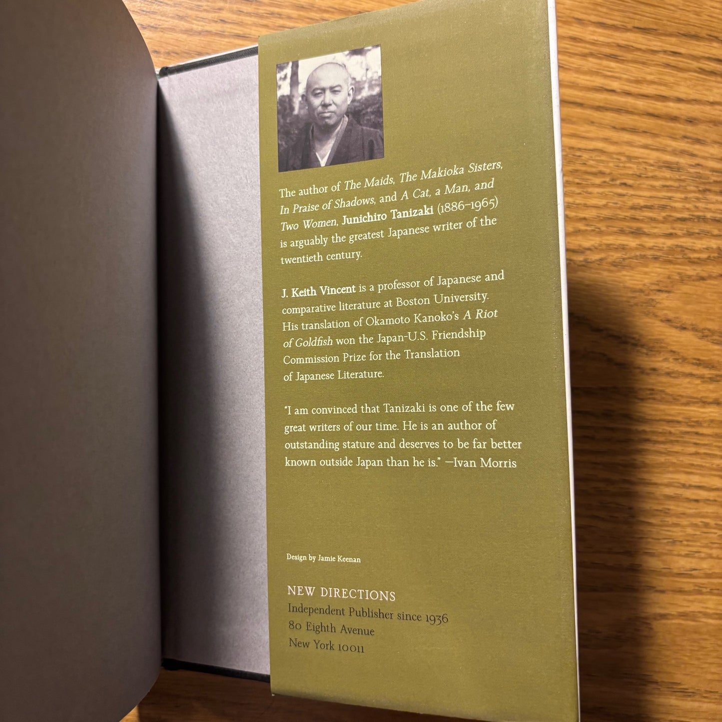 Junichiro Tanizaki - Devils in Daylight - First Edition