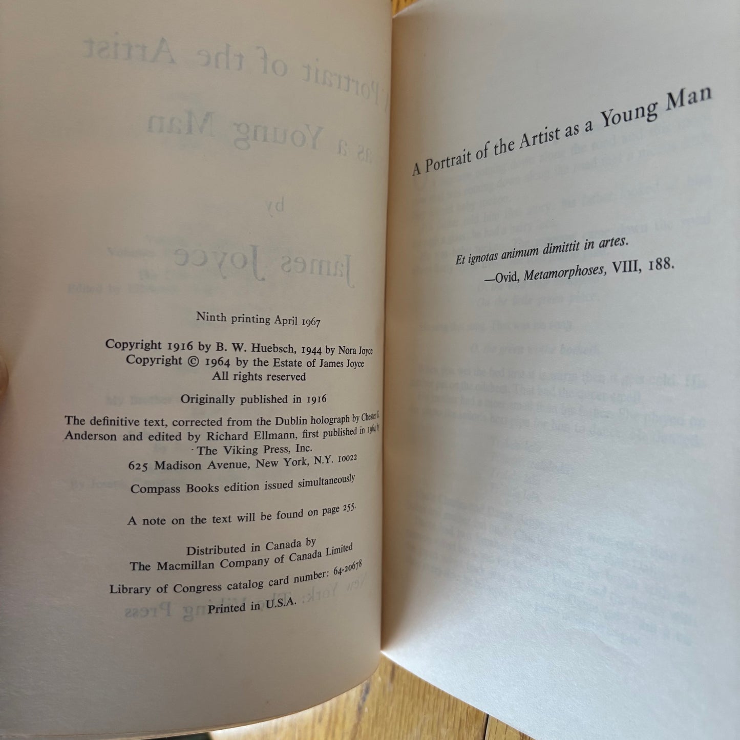 James Joyce - A Portrait of the Artist as a Young Man