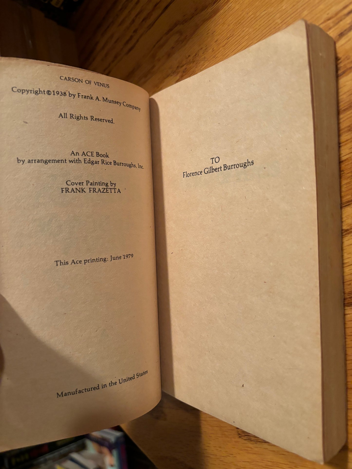 Edgar Rice Burroughs - Carson of Venus
