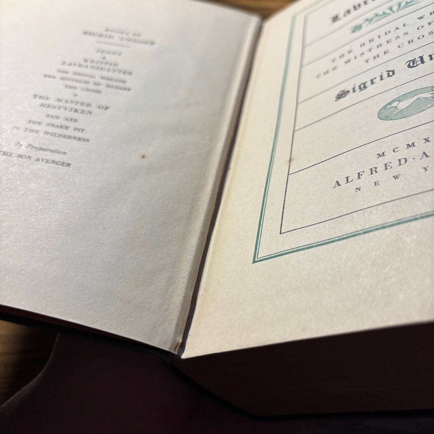Sigrid Undset - Kristin Lavransdatter