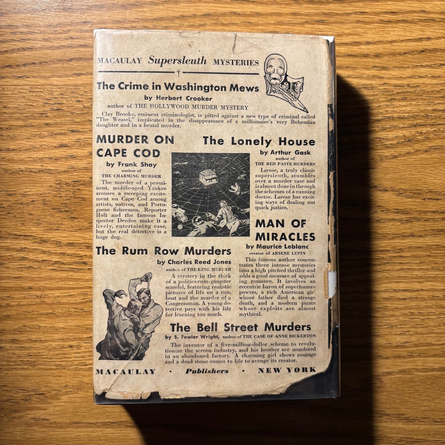 Clement Wood - The Tabloid Murders - First Edition