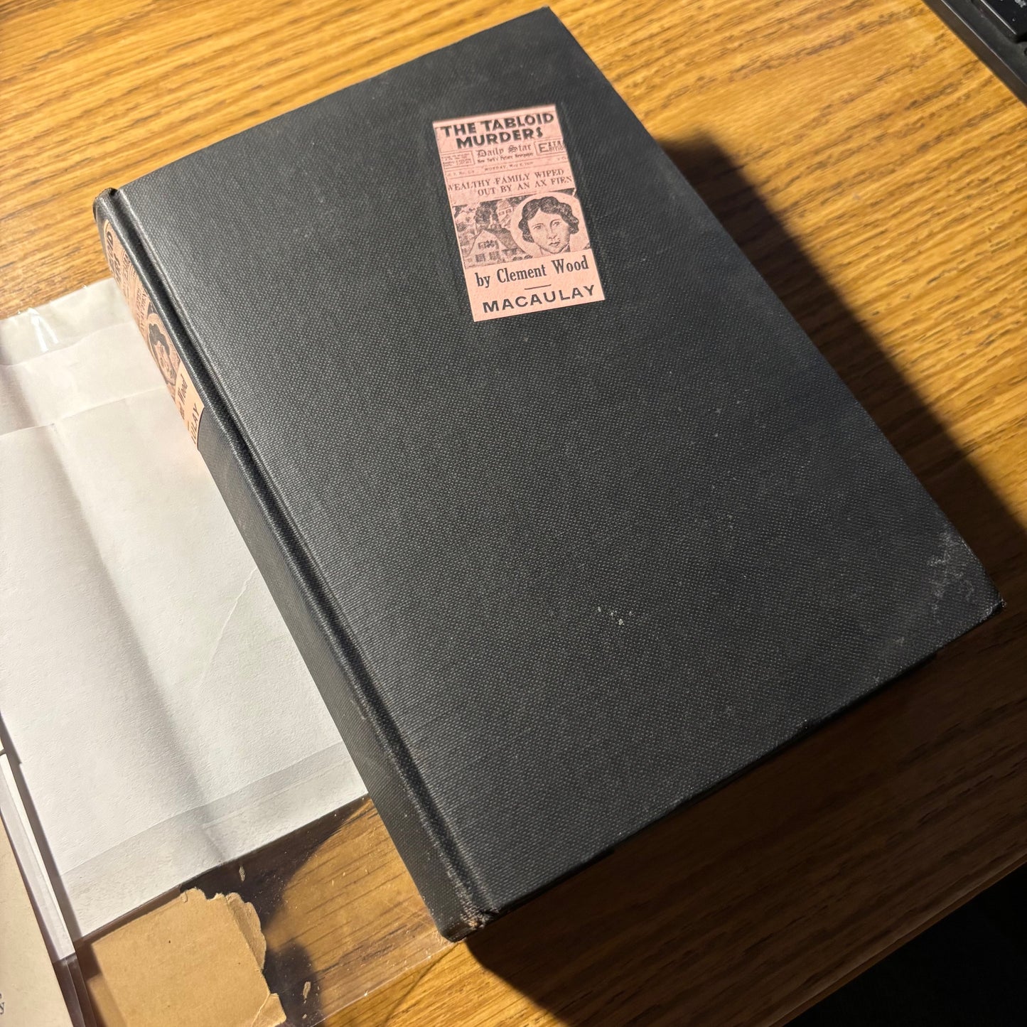 Clement Wood - The Tabloid Murders - First Edition