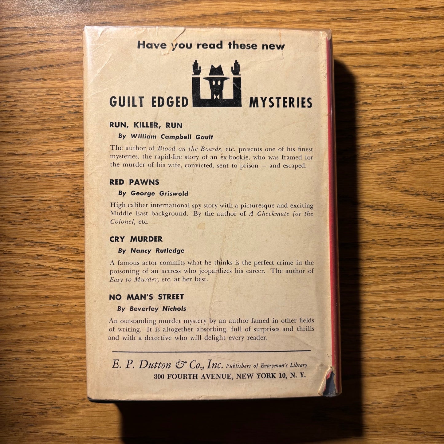 Lionel White - To Find a Killer - First Edition