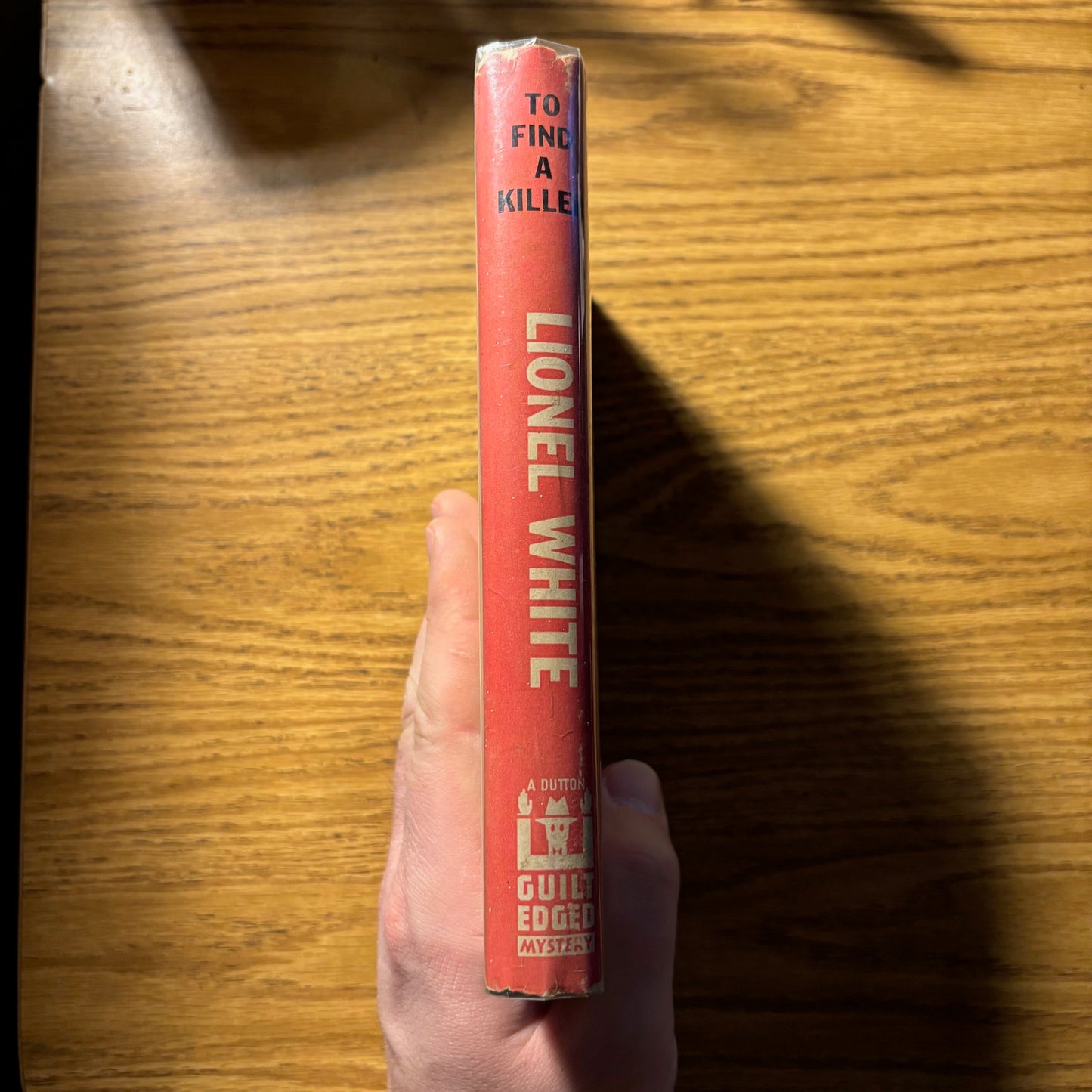Lionel White - To Find a Killer - First Edition