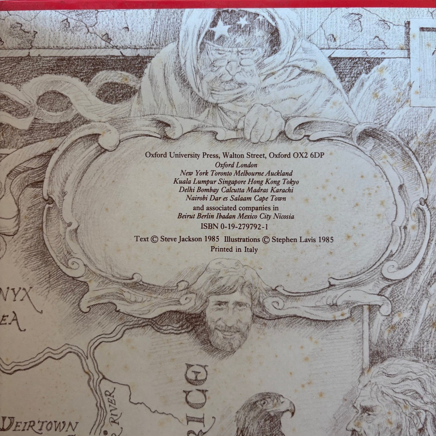 Steve Jackson - The Tasks of Tantalon - First Edition