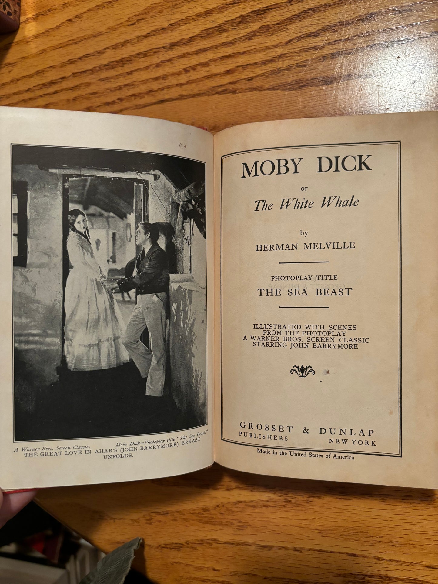 Herman Melville - Moby Dick, or the White Whale (1925) - Photoplay