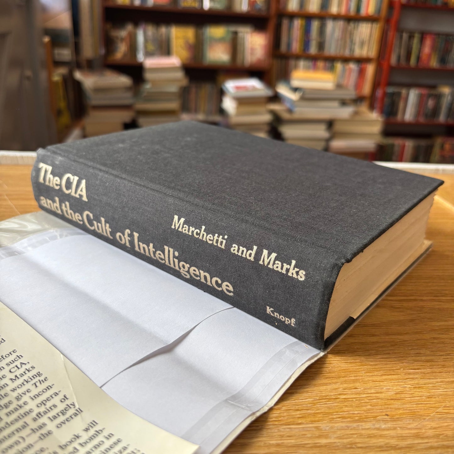 Victor Marchetti & John D. Marks - The CIA and the Cult of Intelligence - First Edition