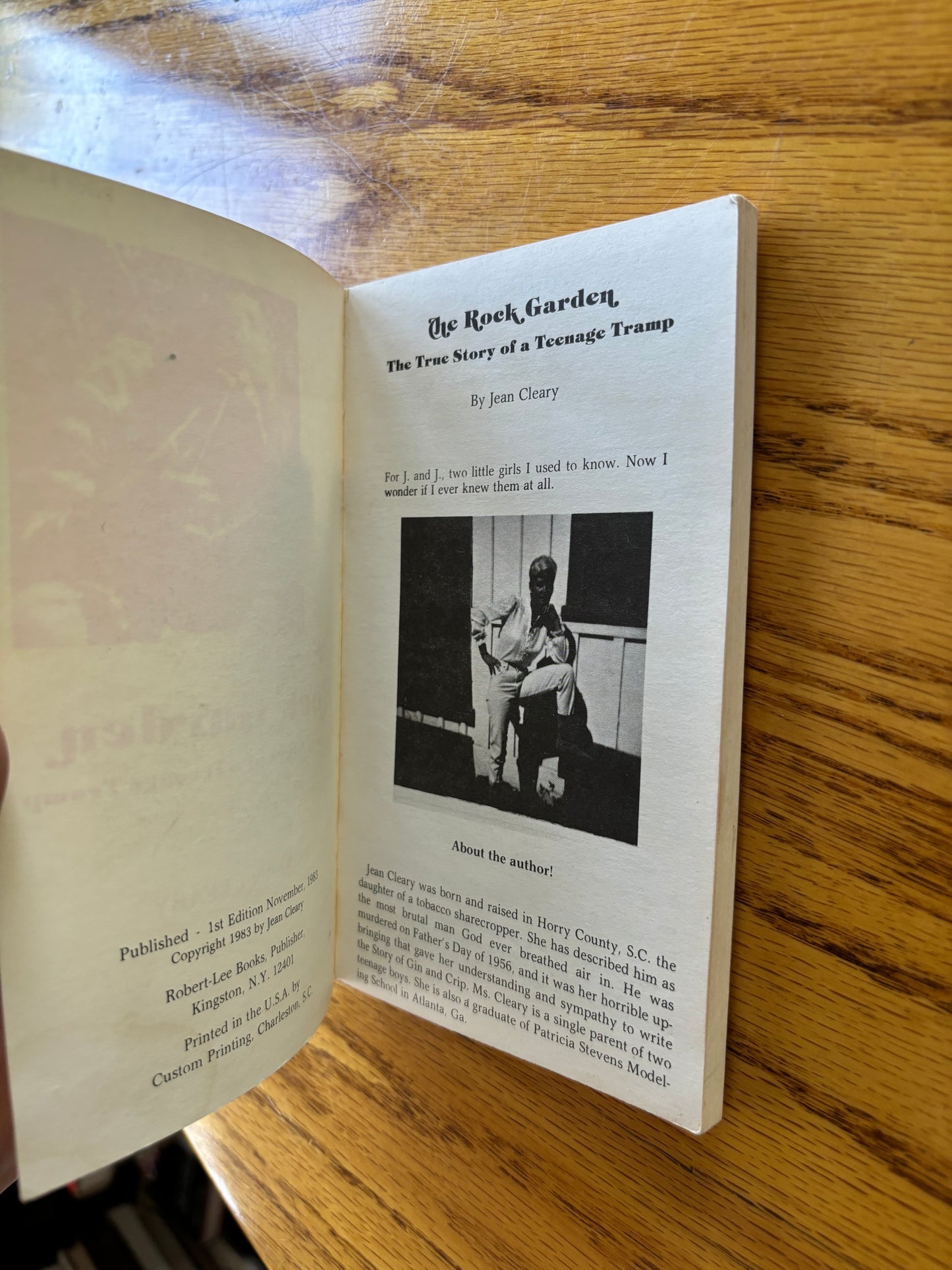 Jean Cleary - The Rock Garden: The True Story of a Teenage Tramp