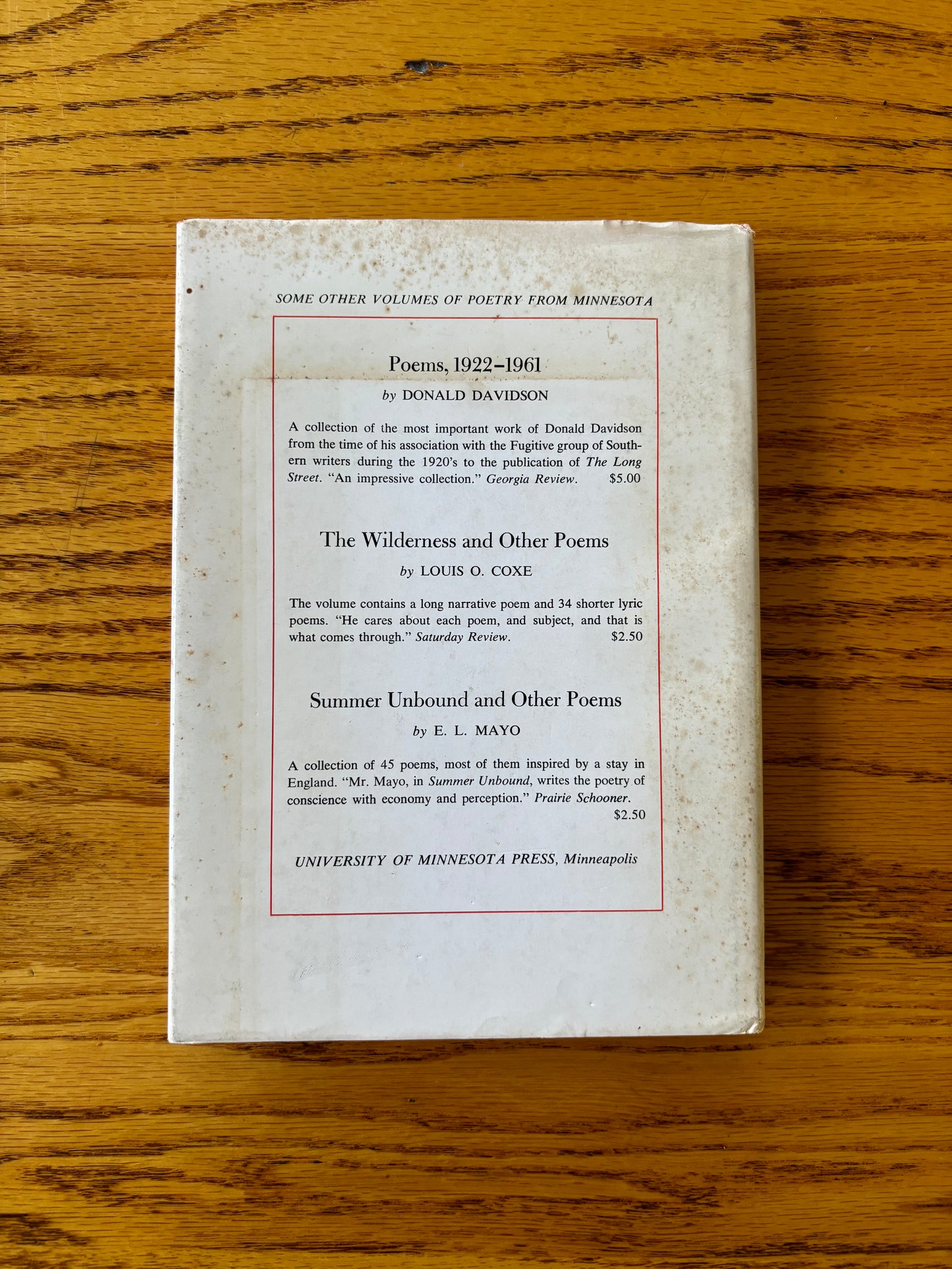 Reed Whittemore - Poems New and Selected