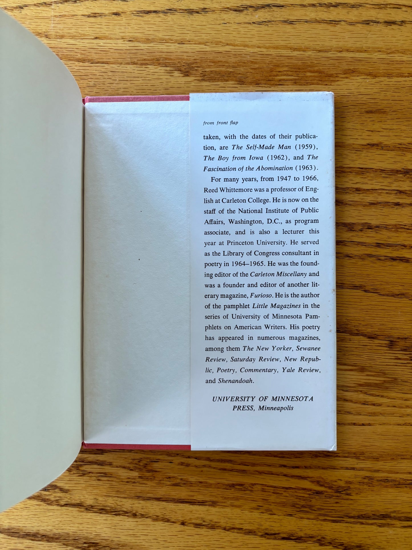Reed Whittemore - Poems New and Selected