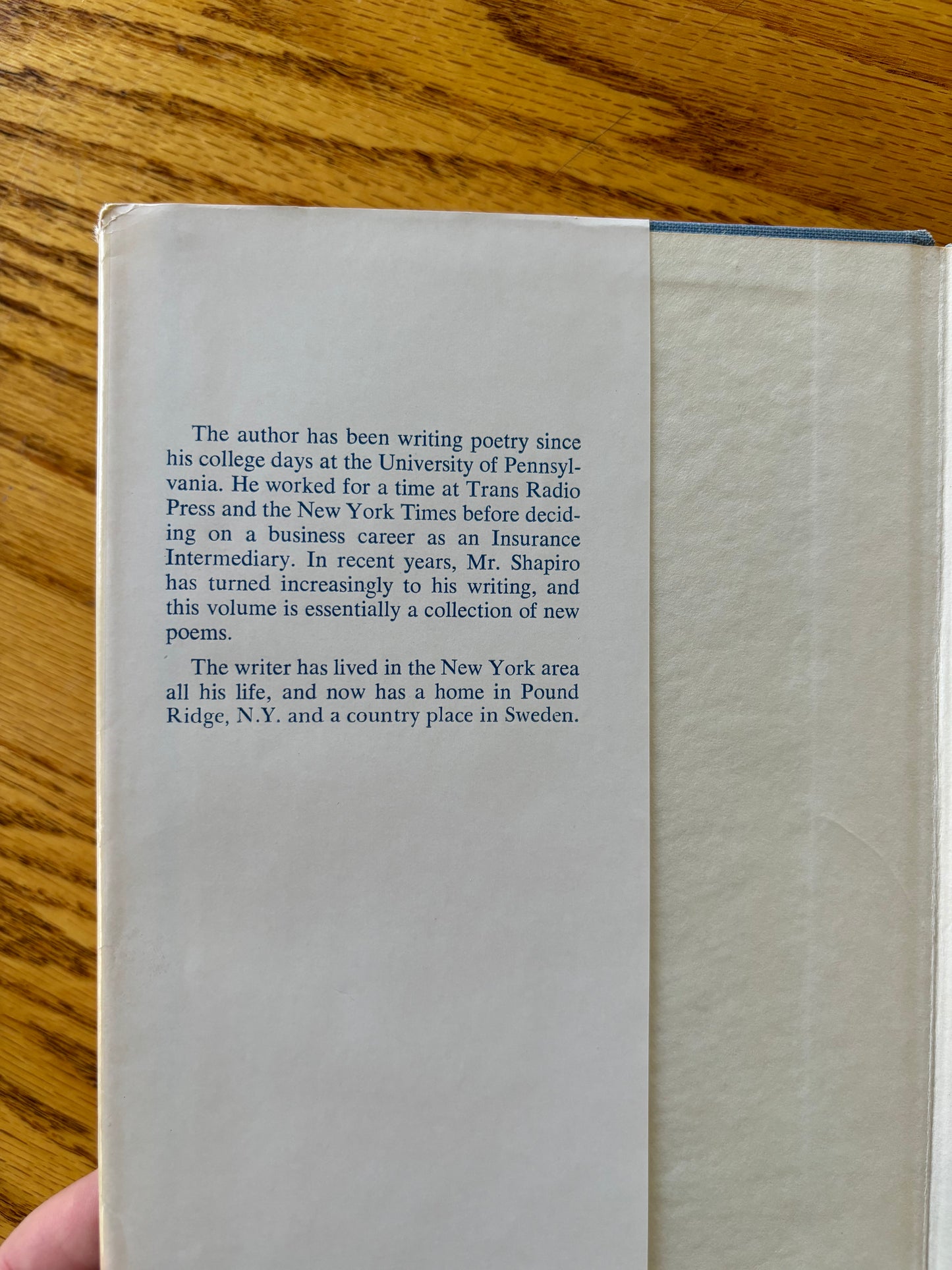 Emanuel B. Shapiro - For Now, Outward - Signed