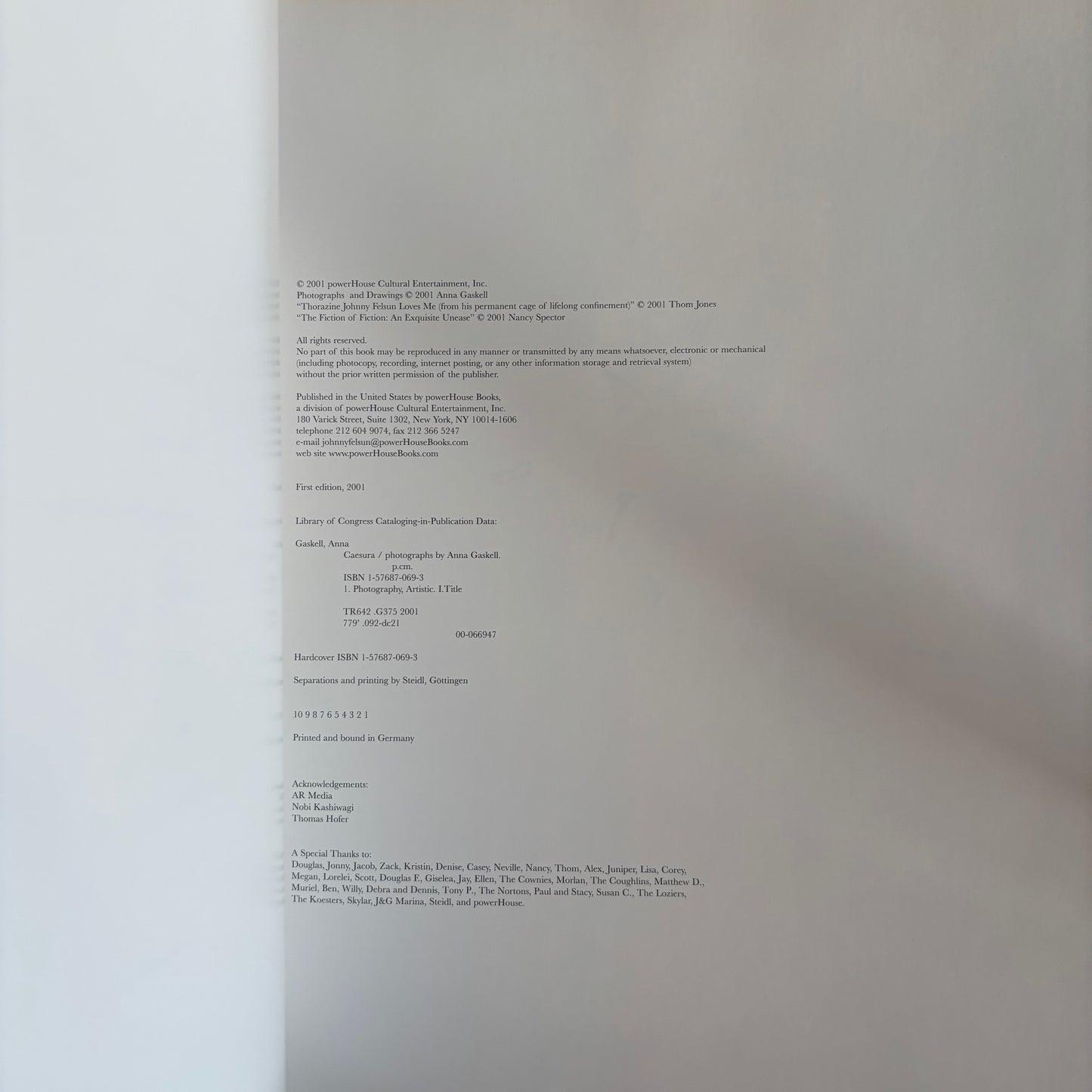 Anna Gaskell - First Edition