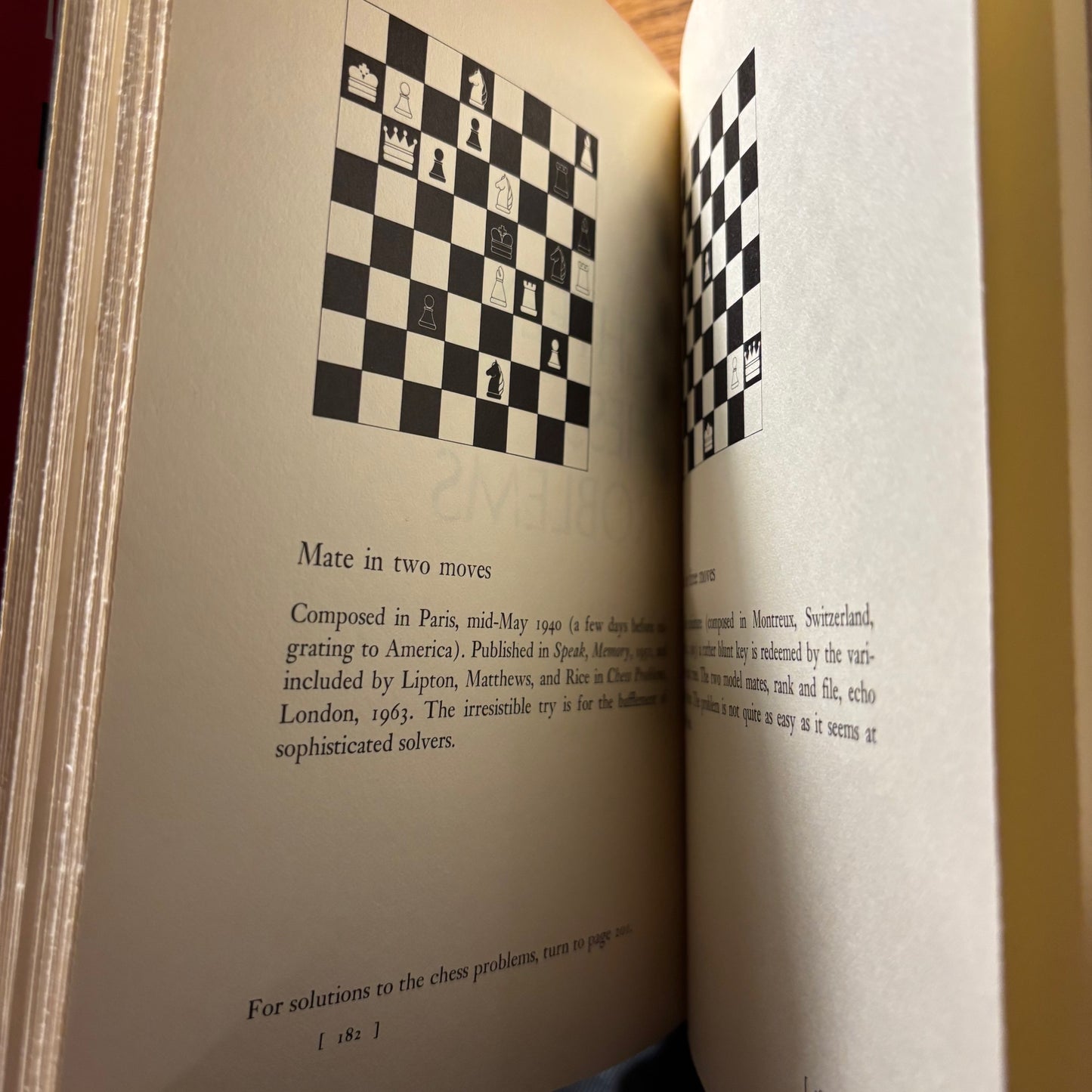 Vladimir Nabokov - Poems and Problems - First Edition