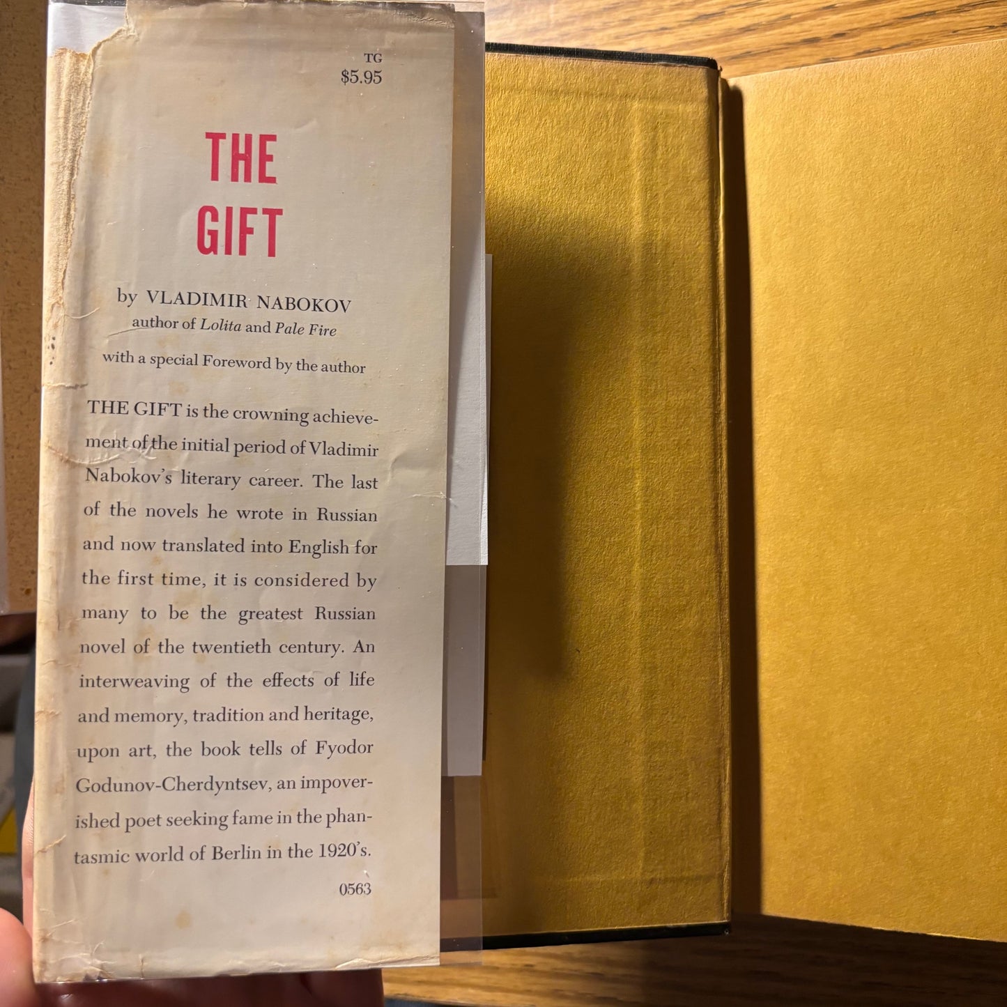 Vladimir Nabokov - The Gift - First Edition