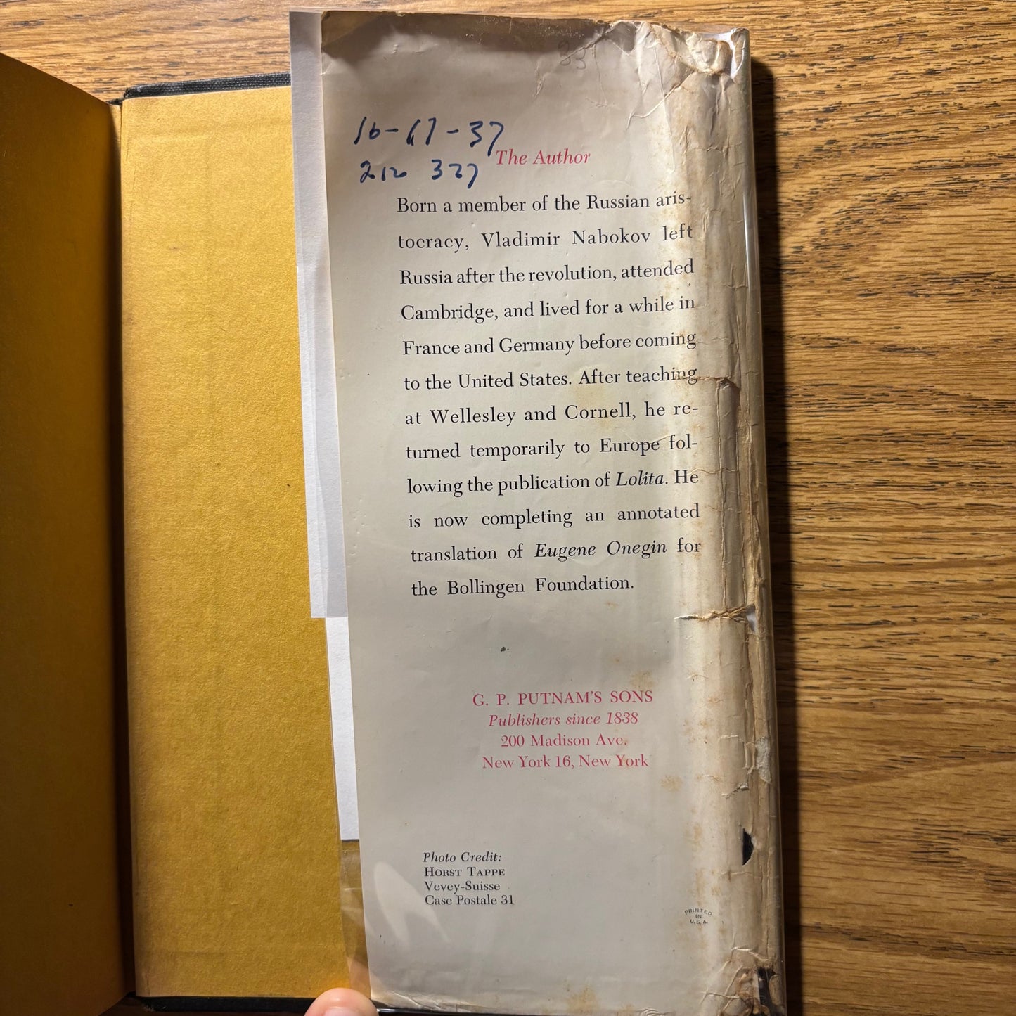 Vladimir Nabokov - The Gift - First Edition
