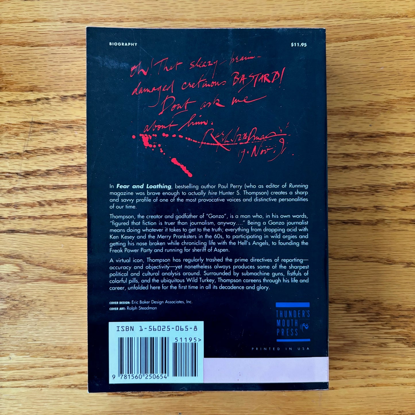 Paul Perry - Fear and Loathing: The Strange and Terrible Saga of Hunter S. Thompson