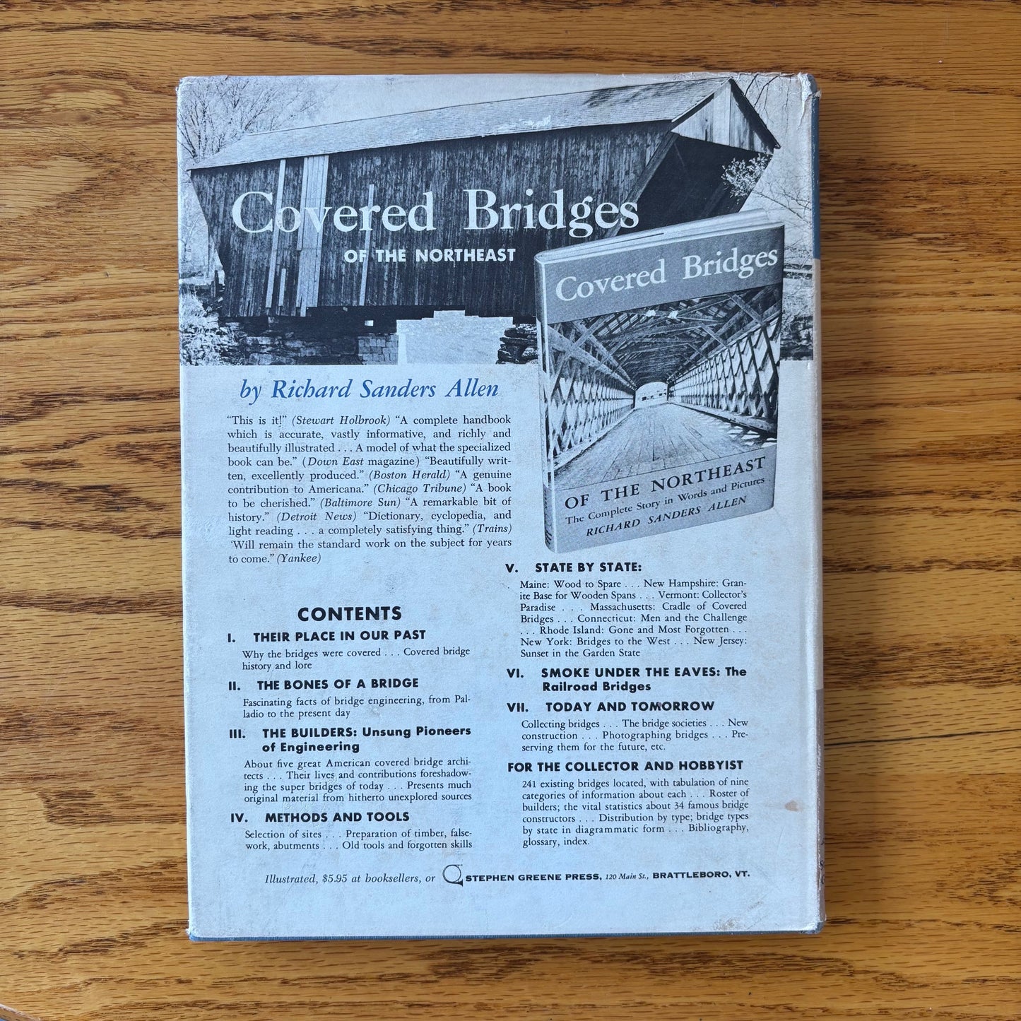 Richard Sanders Allen - Covered Bridges of the Middle Atlantic States