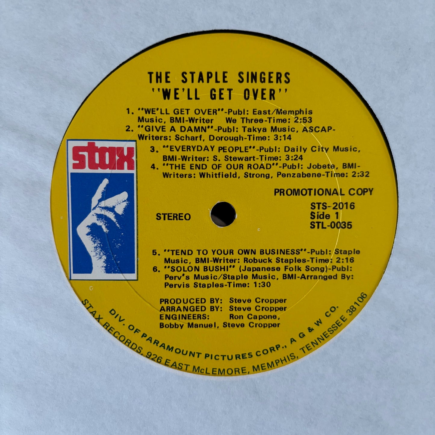 The Staple Singers - We'll Get Over - Promo