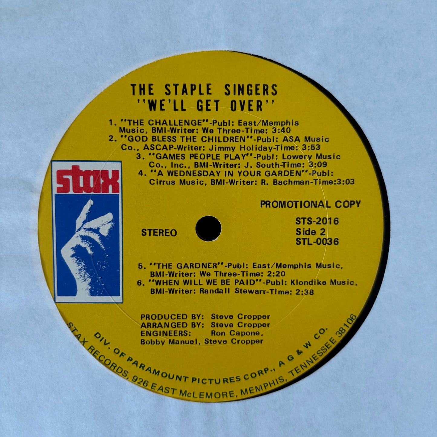 The Staple Singers - We'll Get Over - Promo