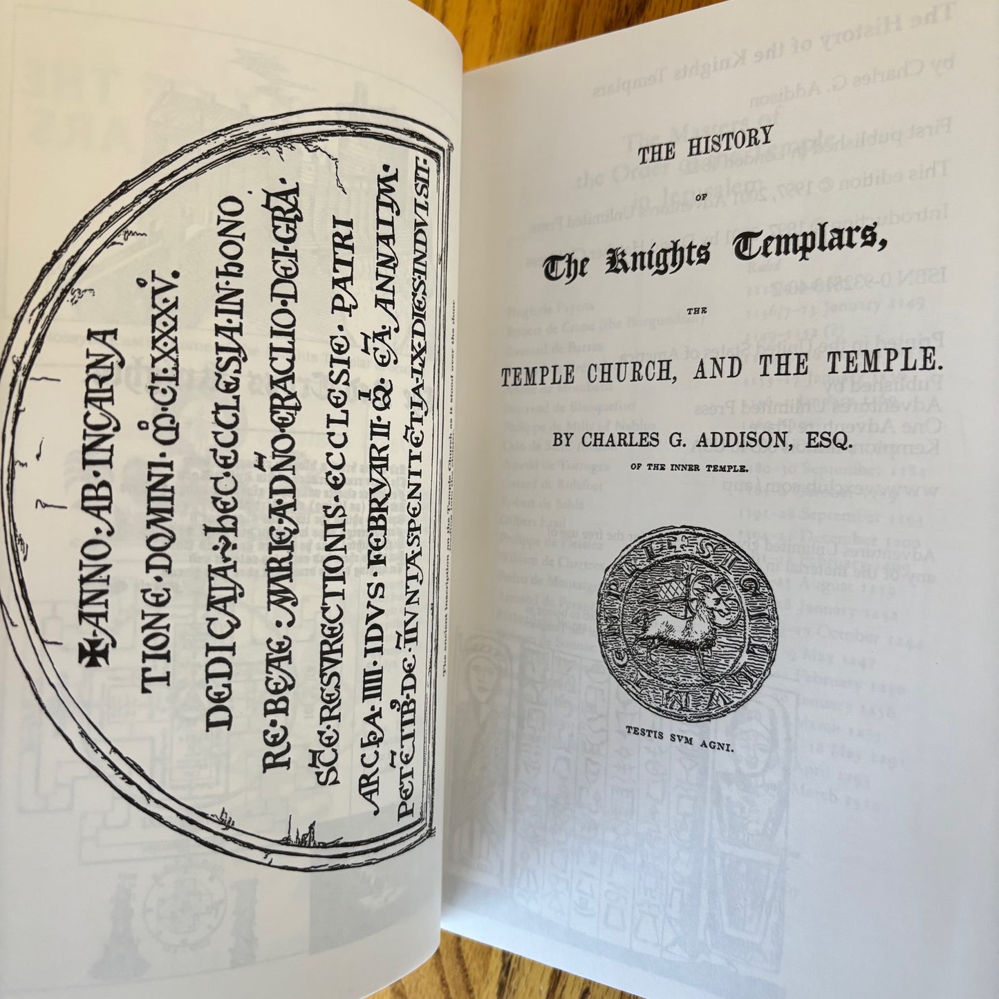 Charles G. Addison - The History of the Knights Templars