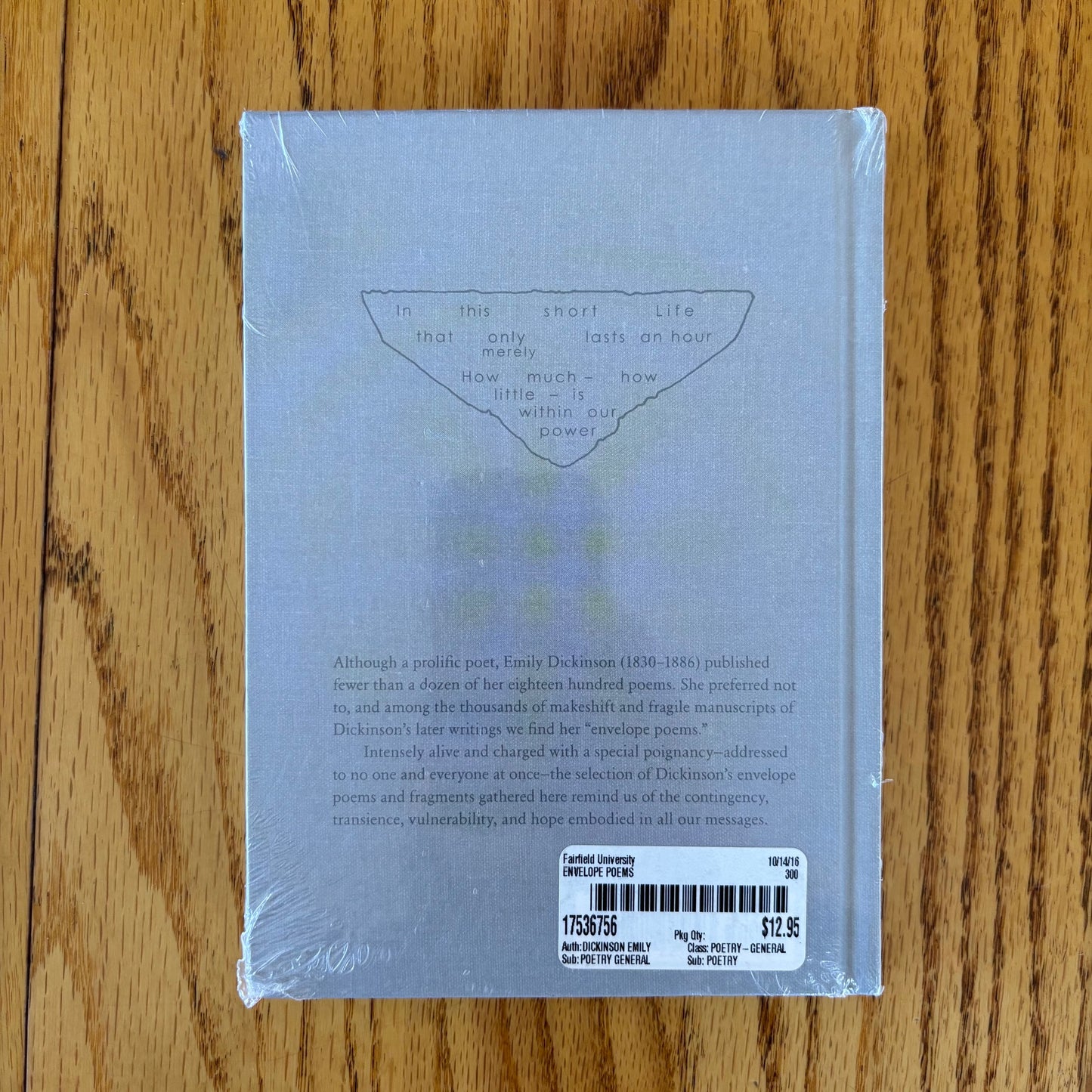Emily Dickinson - Envelope Poems - New/Sealed