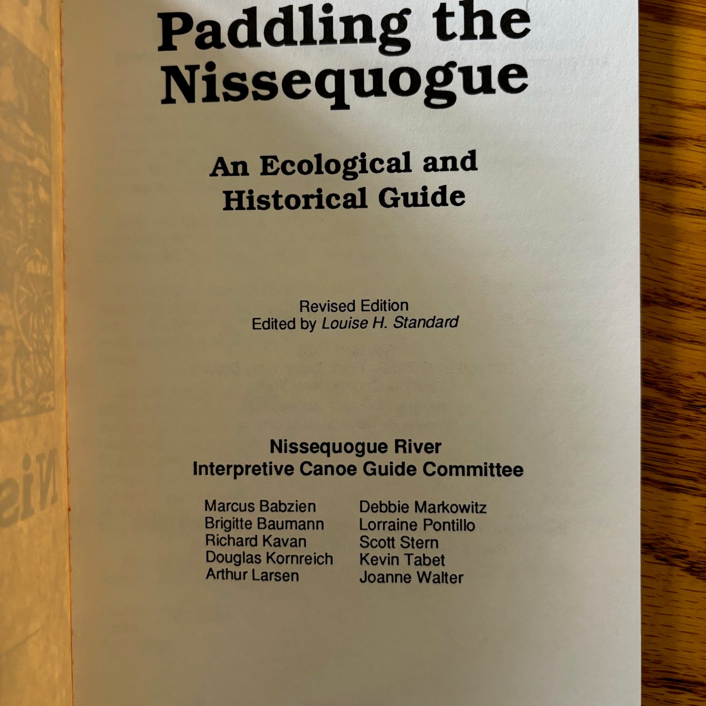 Louise H. Standard - Paddling the Nissequogue