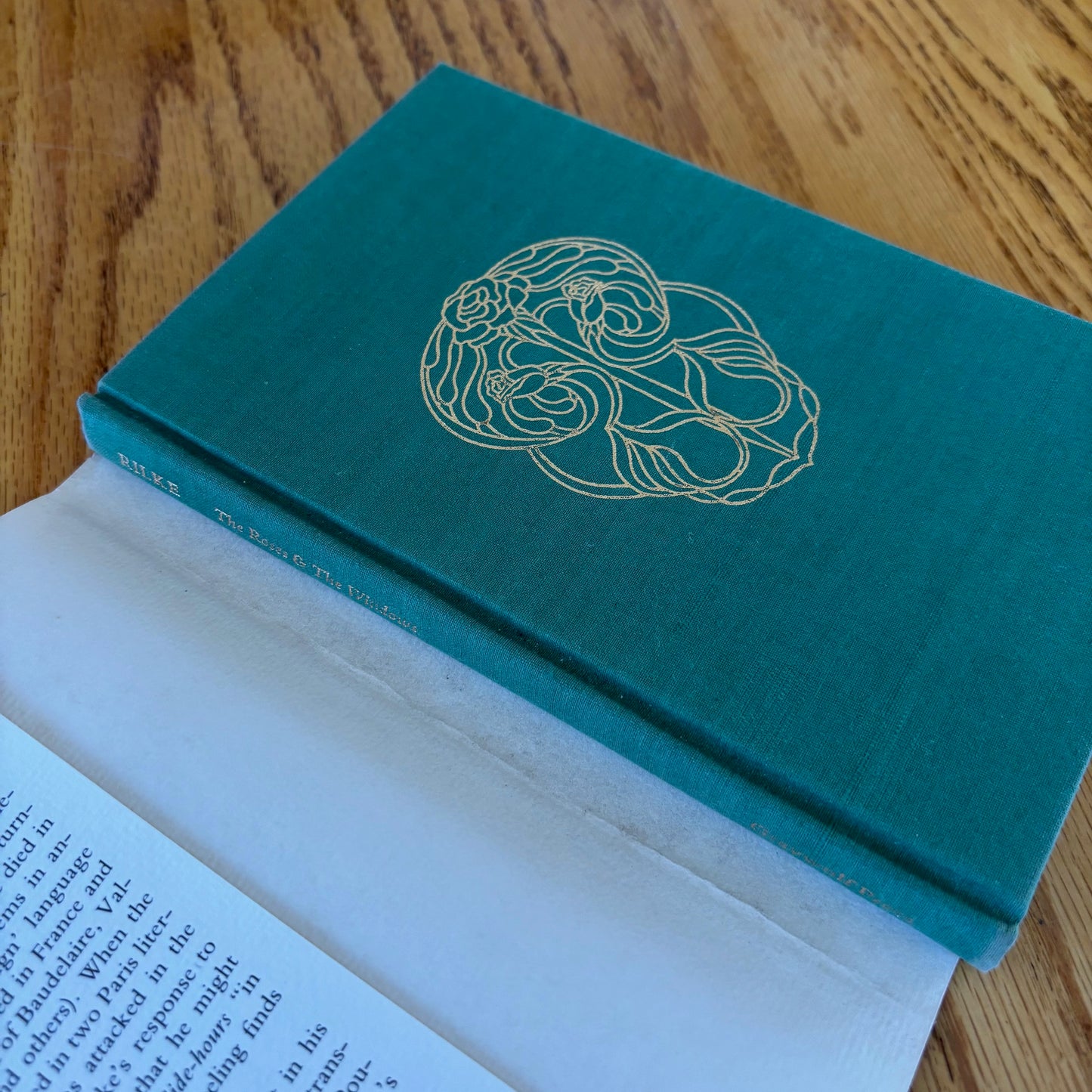 Rainer Maria Rilke - The Roses & the Windows - First Edition