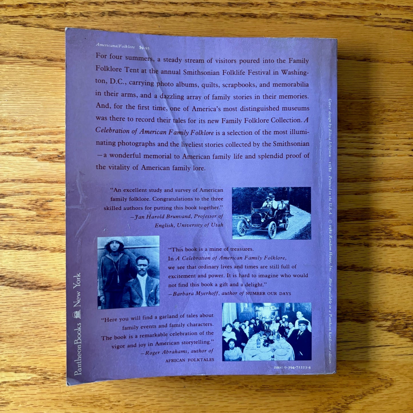 A Celebration of American Family Folklore: Tales and Traditions from the Smithsonian Collection - Signed