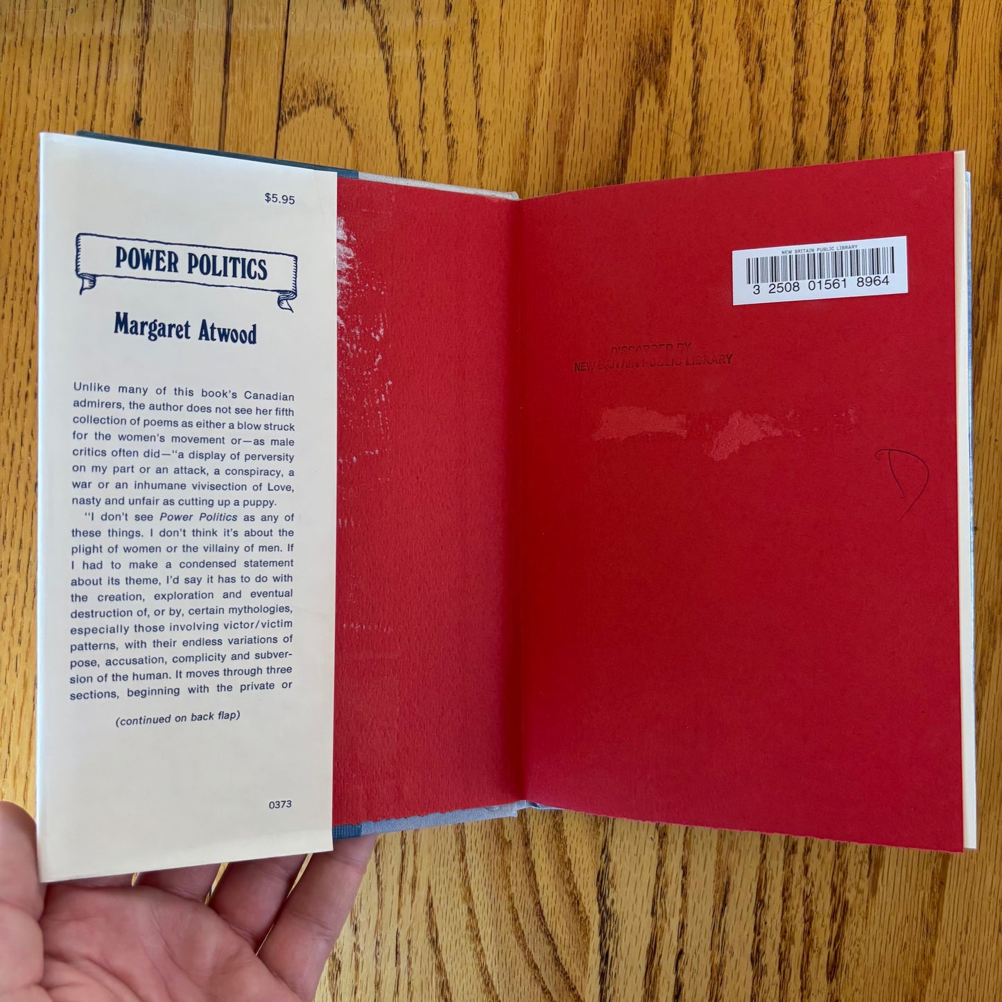 Margaret Atwood - Power Politics - First Edition