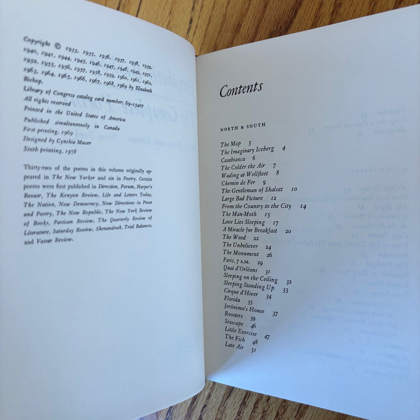Elizabeth Bishop - The Complete Poems - First Edition Later Printing