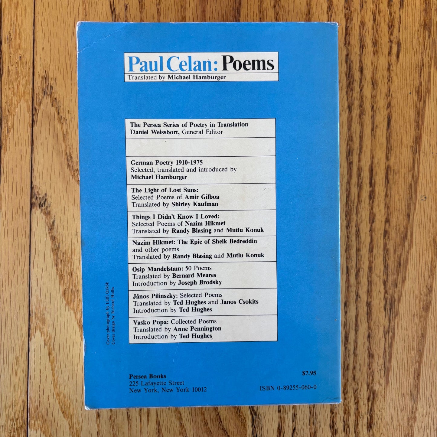 Paul Celan - Poems