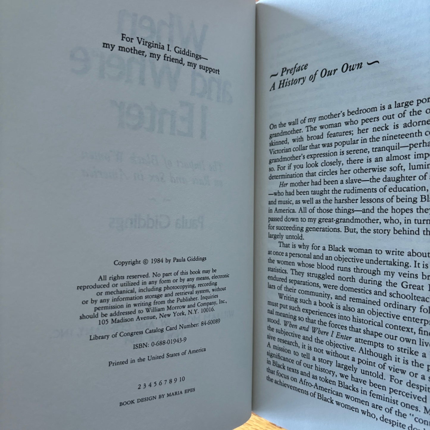 Paula Giddings - When and Where I Enter: The Impact of Black Women on Race and Sex in America