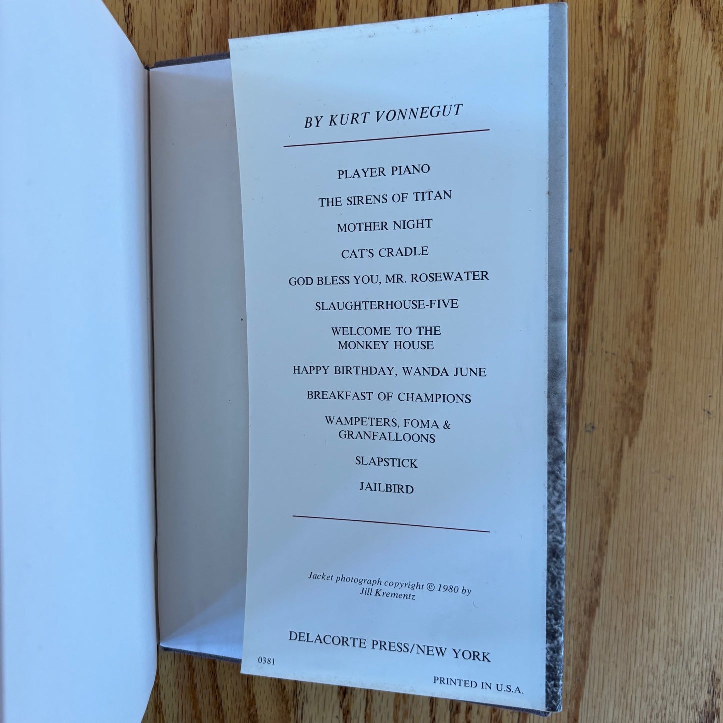 Kurt Vonnegut - Palm Sunday - First Edition