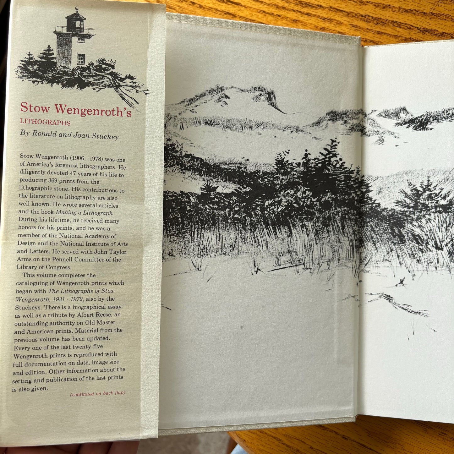Stow Wengenroth's Lithographs: A Supplement