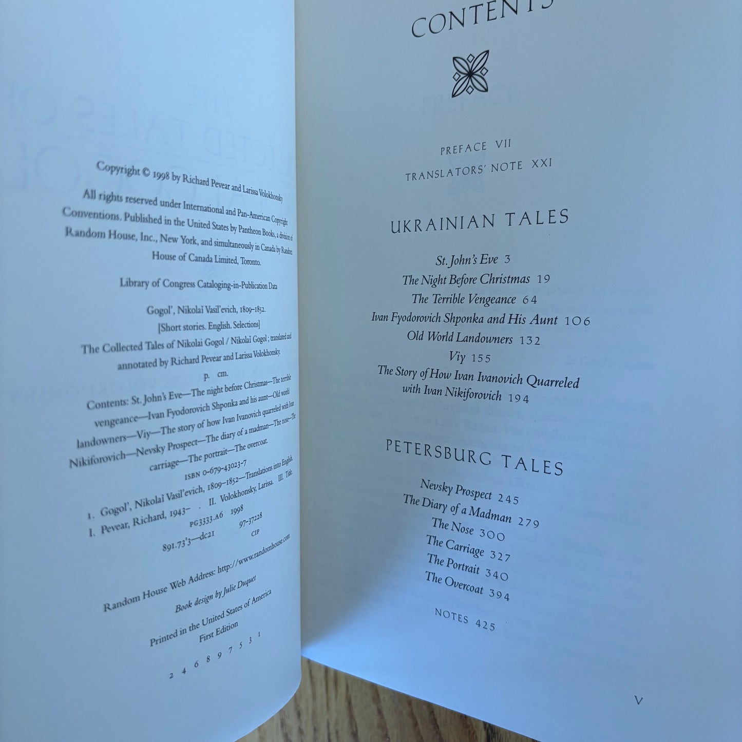 The Collected Tales of Nikolai Gogol - First Edition