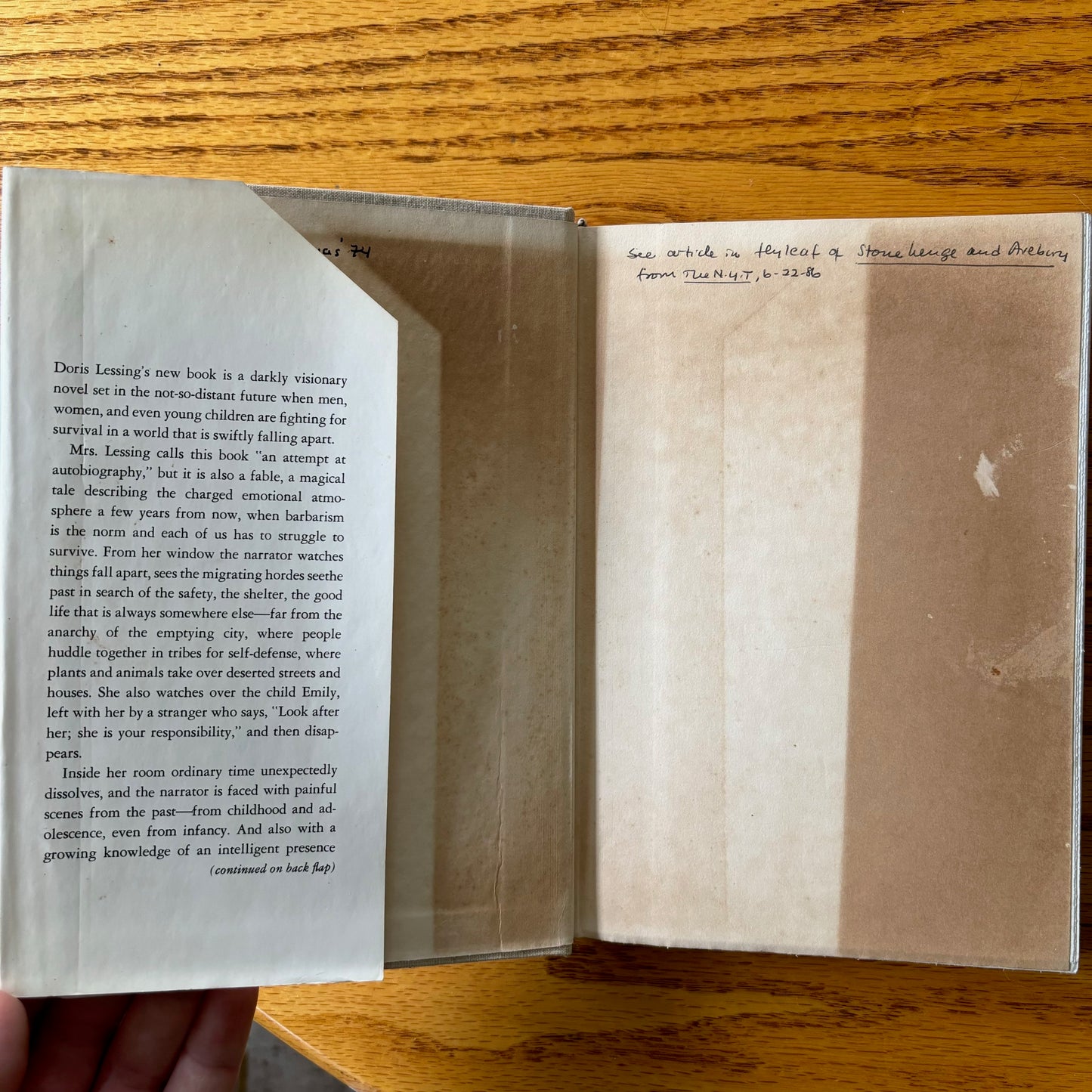 Doris Lessing - Memoirs of a Survivor