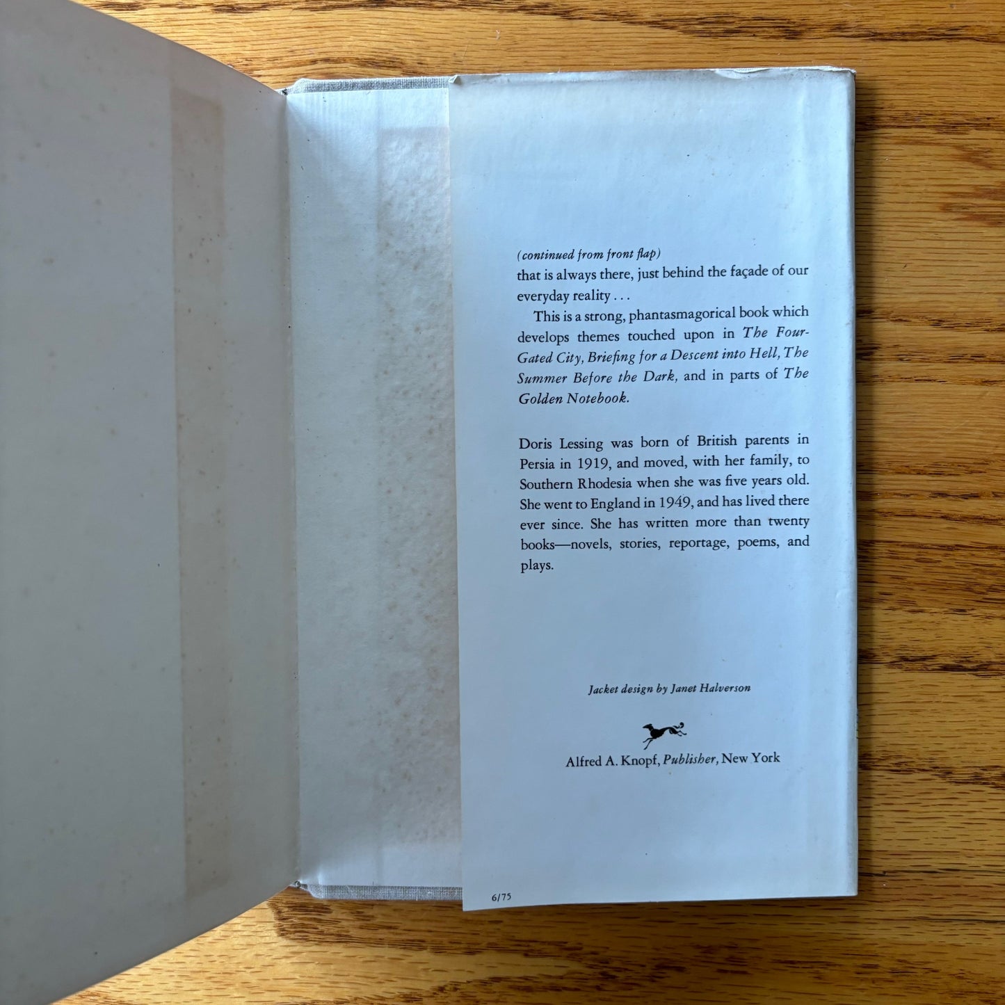 Doris Lessing - Memoirs of a Survivor