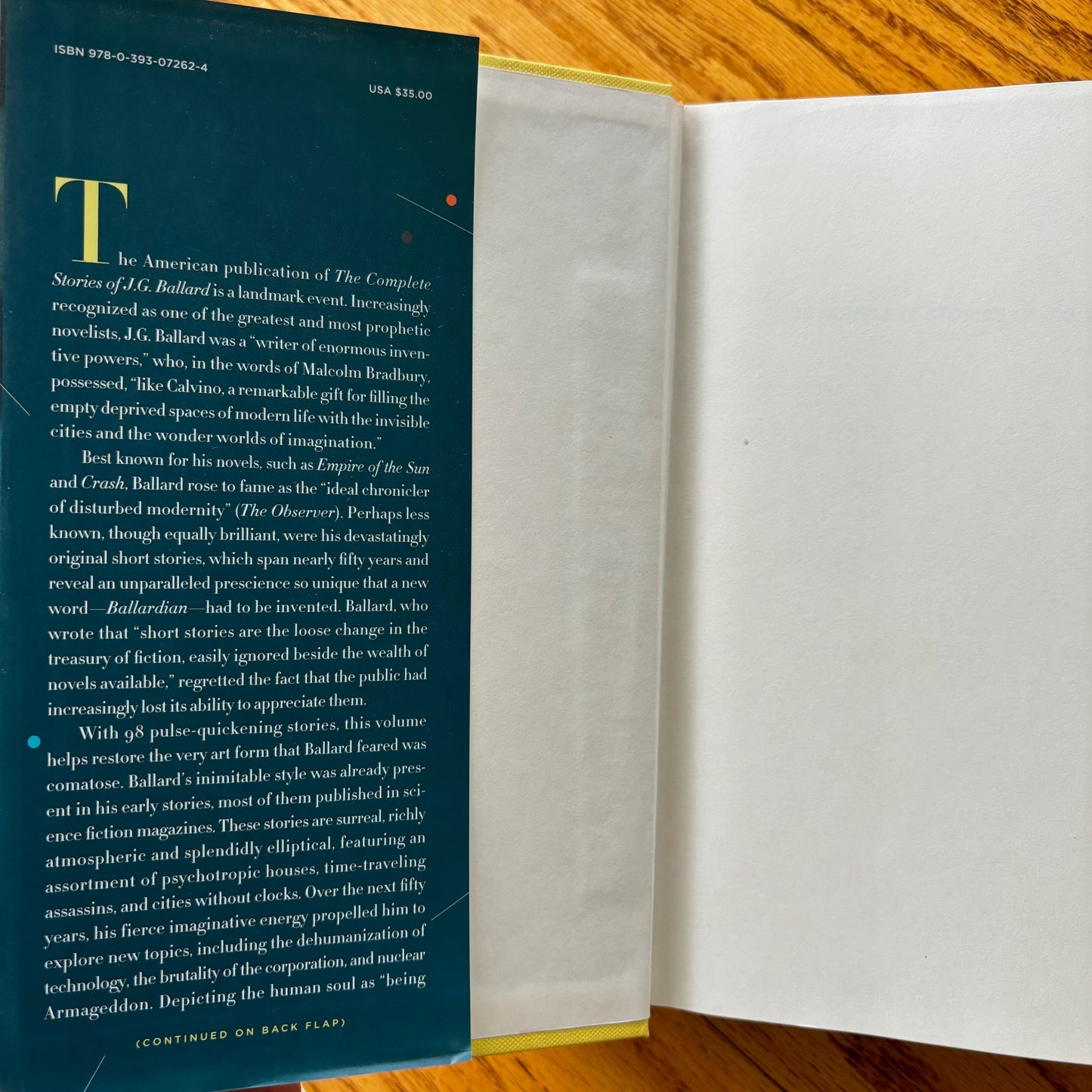 J.G. Ballard - The Complete Short Stories - First Edition